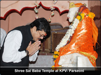 Shree Sai Baba Temple at KPV- Parseoni